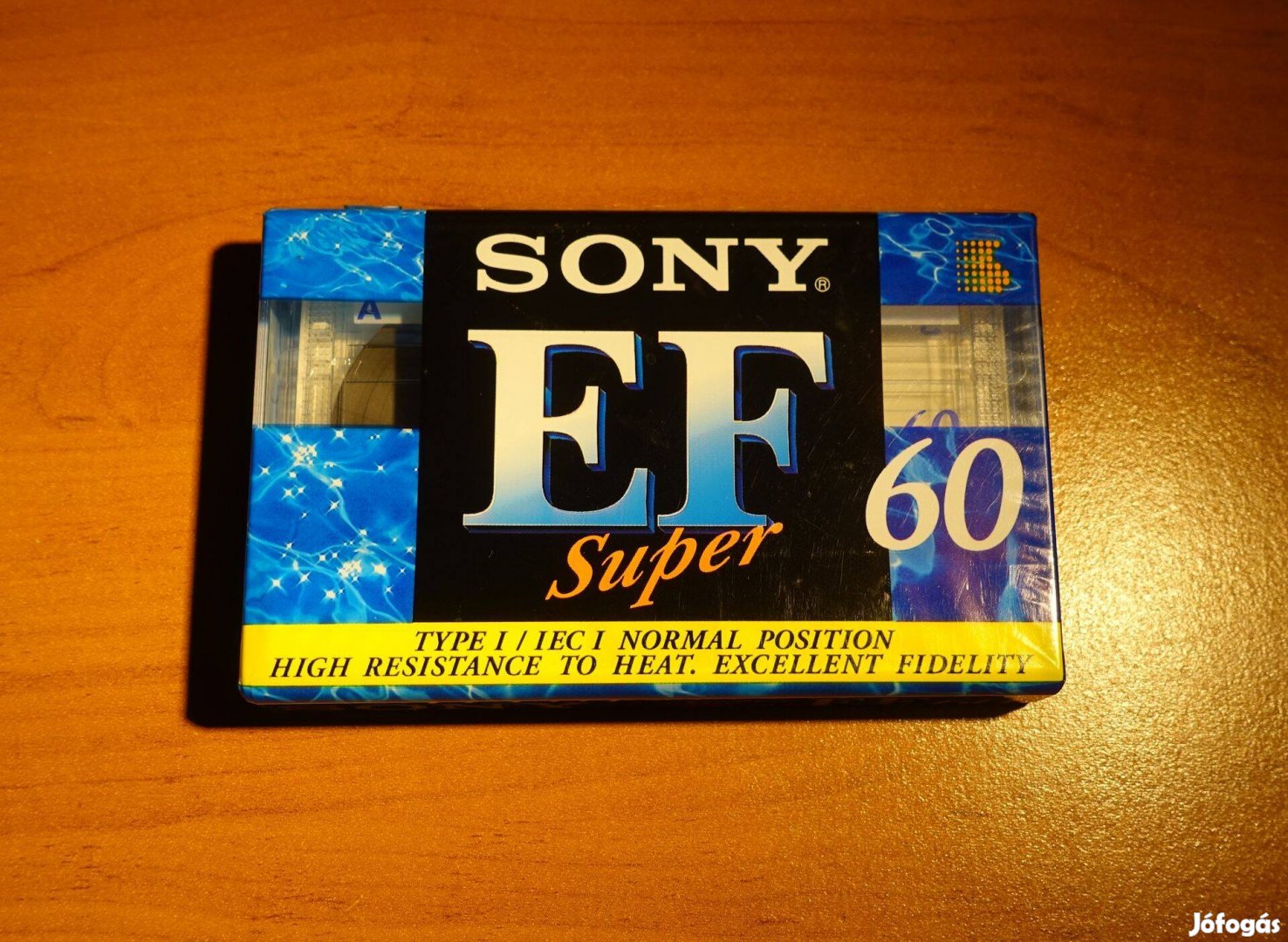 Sony EF Super 60 bontatlan normál kazetta 1995 deck