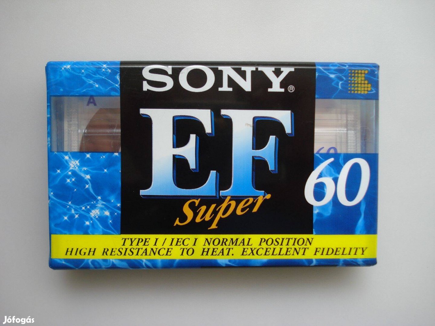Sony EF Super 60 új bontatlan normál magnó kazetta eladó