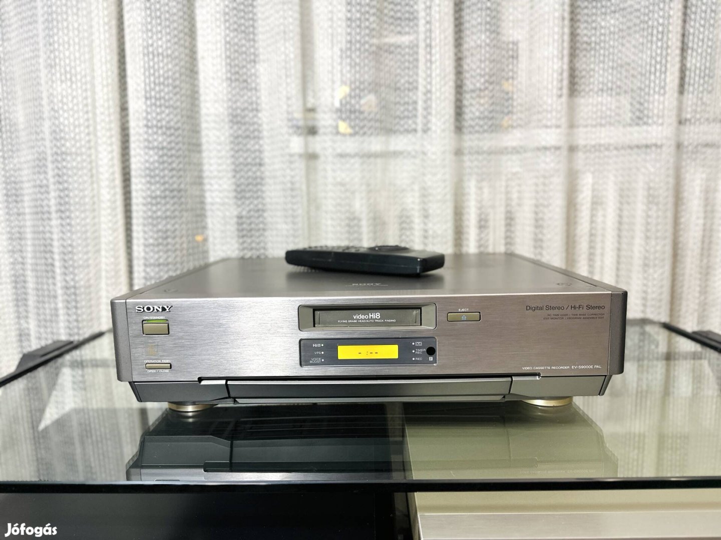 Sony EV-S9000E PAL Video Hi-8 felvevő lejátszó