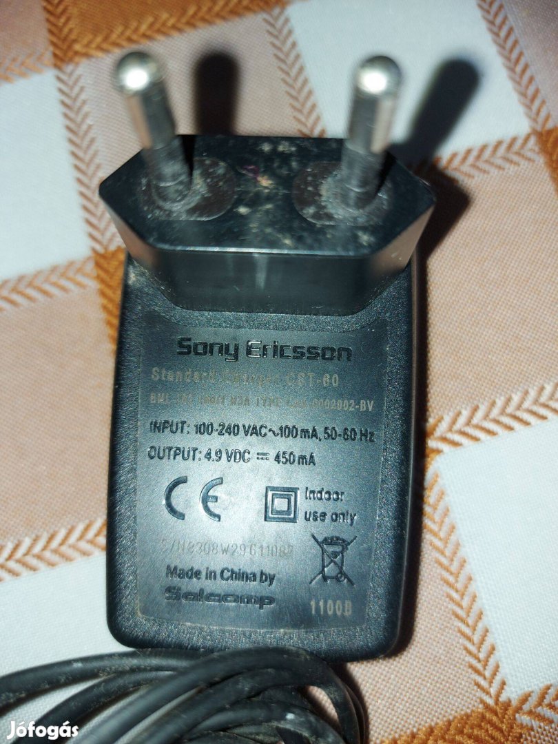 Sony Ericsson CST-60 Telefontöltő adatkábel retro 2900Ft Eger