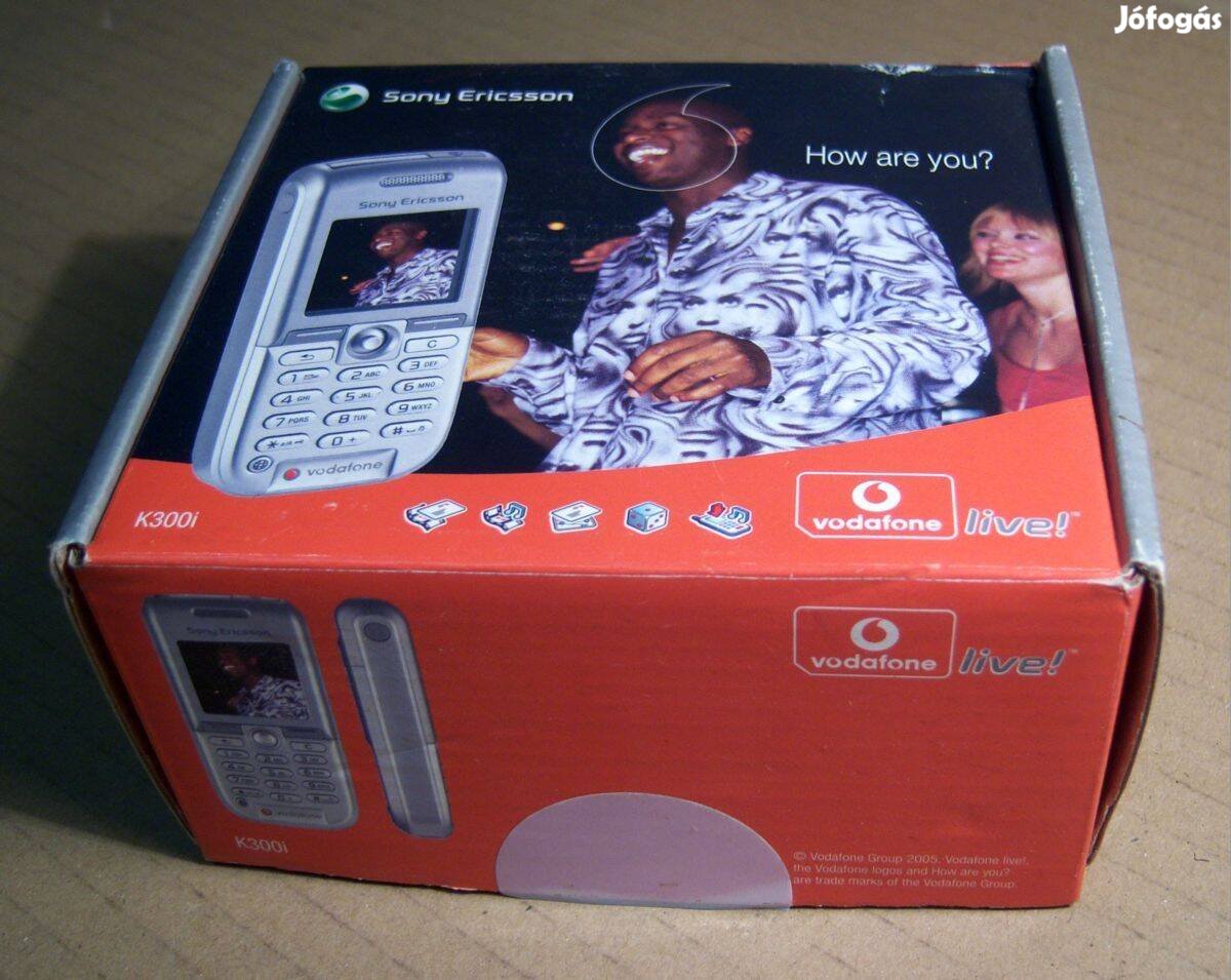 Sony Ericsson K300i (2005) Üres Doboz (Ver.1)