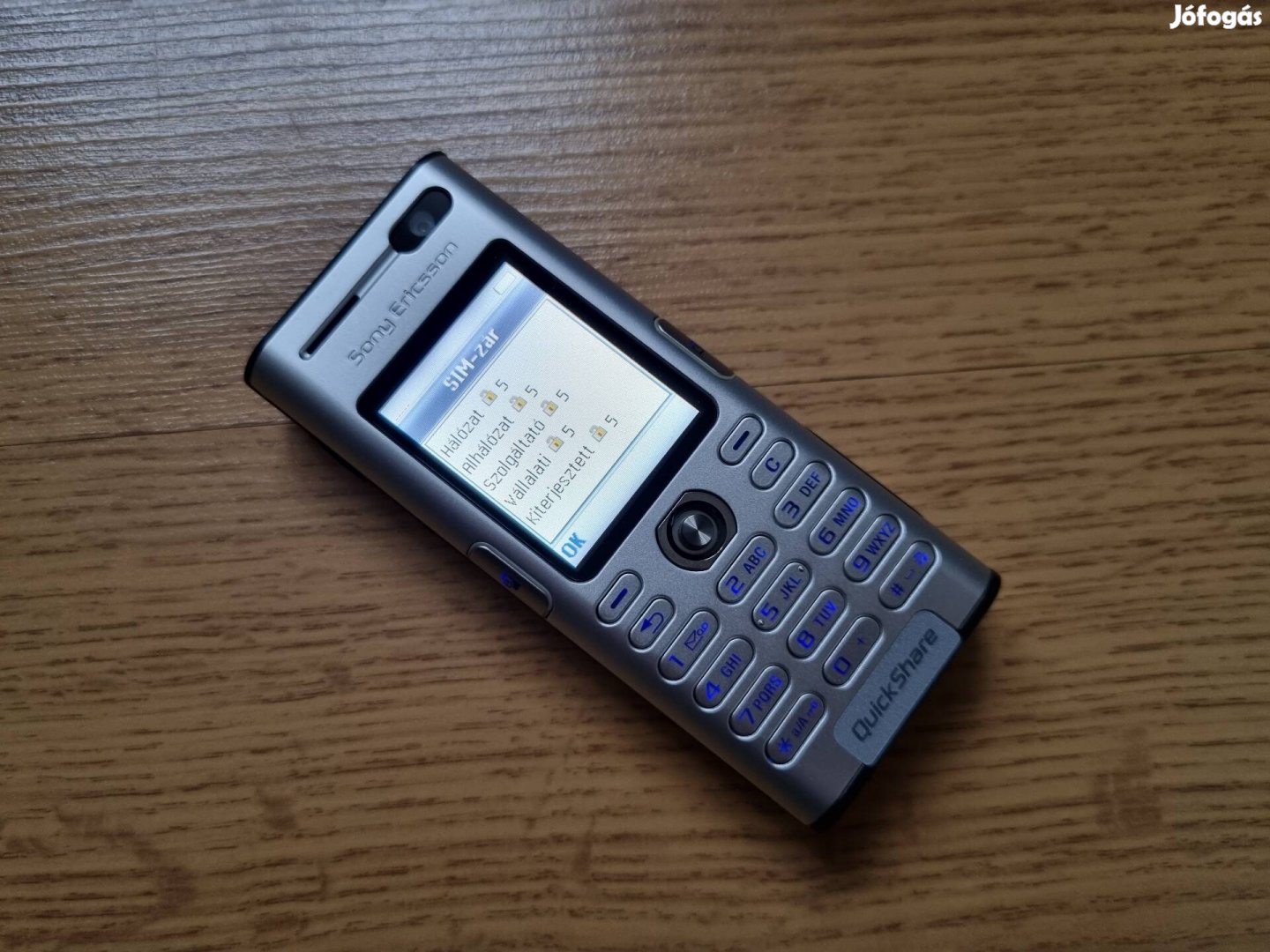 Sony Ericsson K600i új állapotú, magyar, kártyafüggetlen 