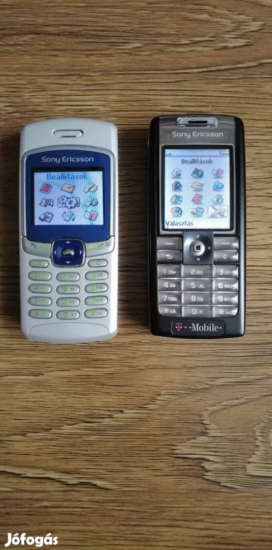 Sony Ericsson T630 és T230 szép állapotú Retro mobilok