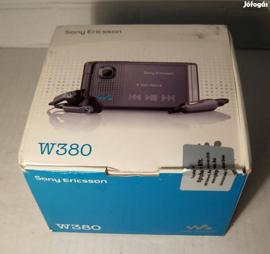 Sony Ericsson W380 (2008) Üres Doboz