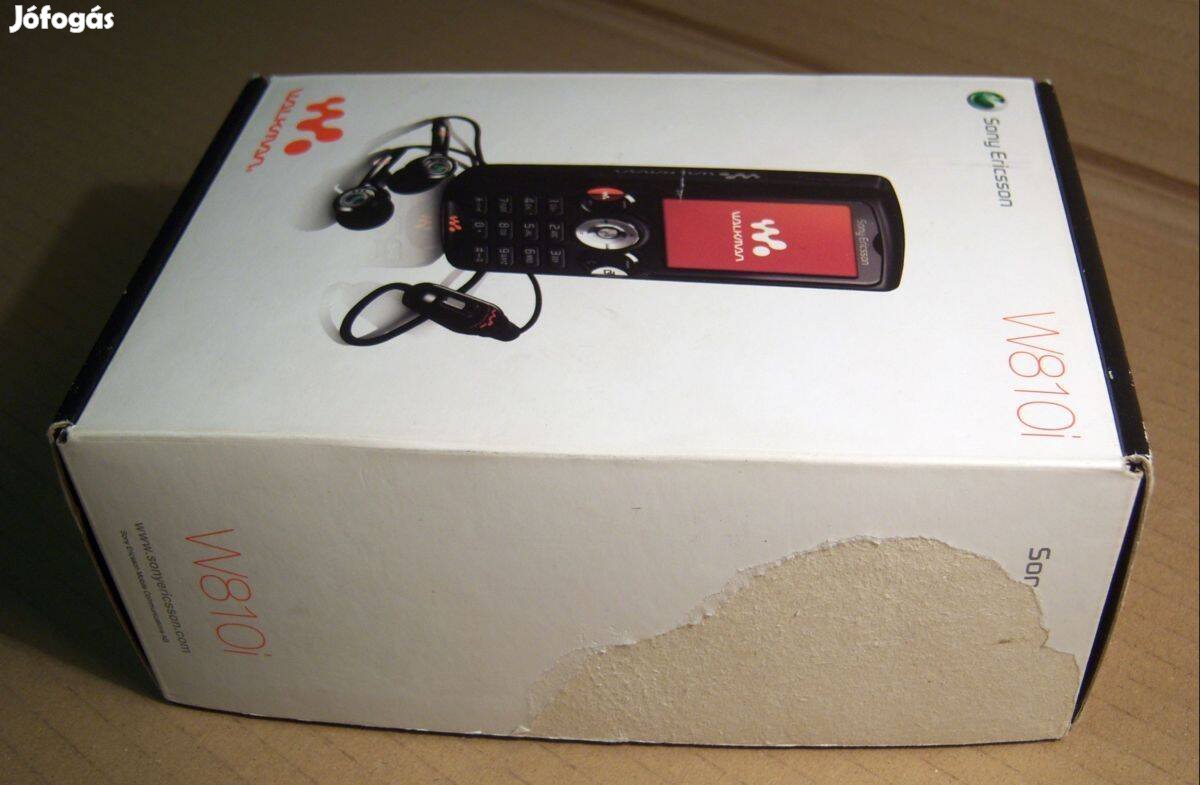 Sony Ericsson W810i (2005) Üres Doboz (Ver.2)