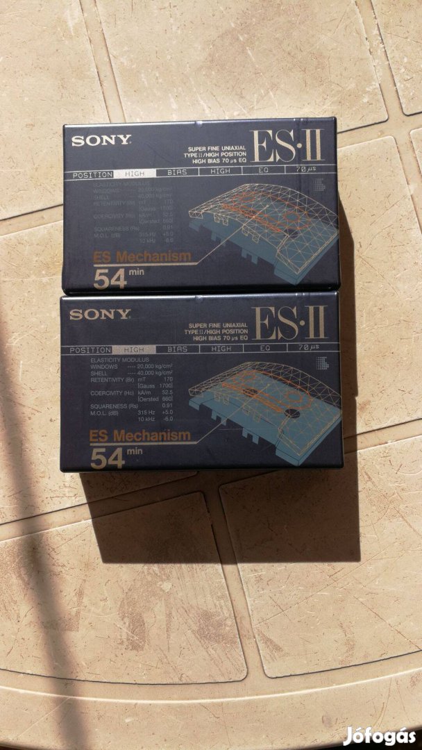 Sony Es-II 54 2 Pack szép a fólia,belül is csomagolt!