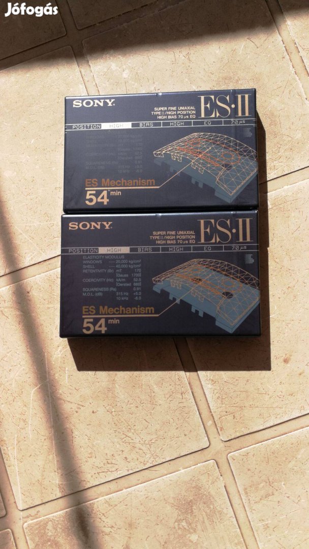 Sony Es-II 54 Hibátlan a fólia,2-es csomagból bontva!