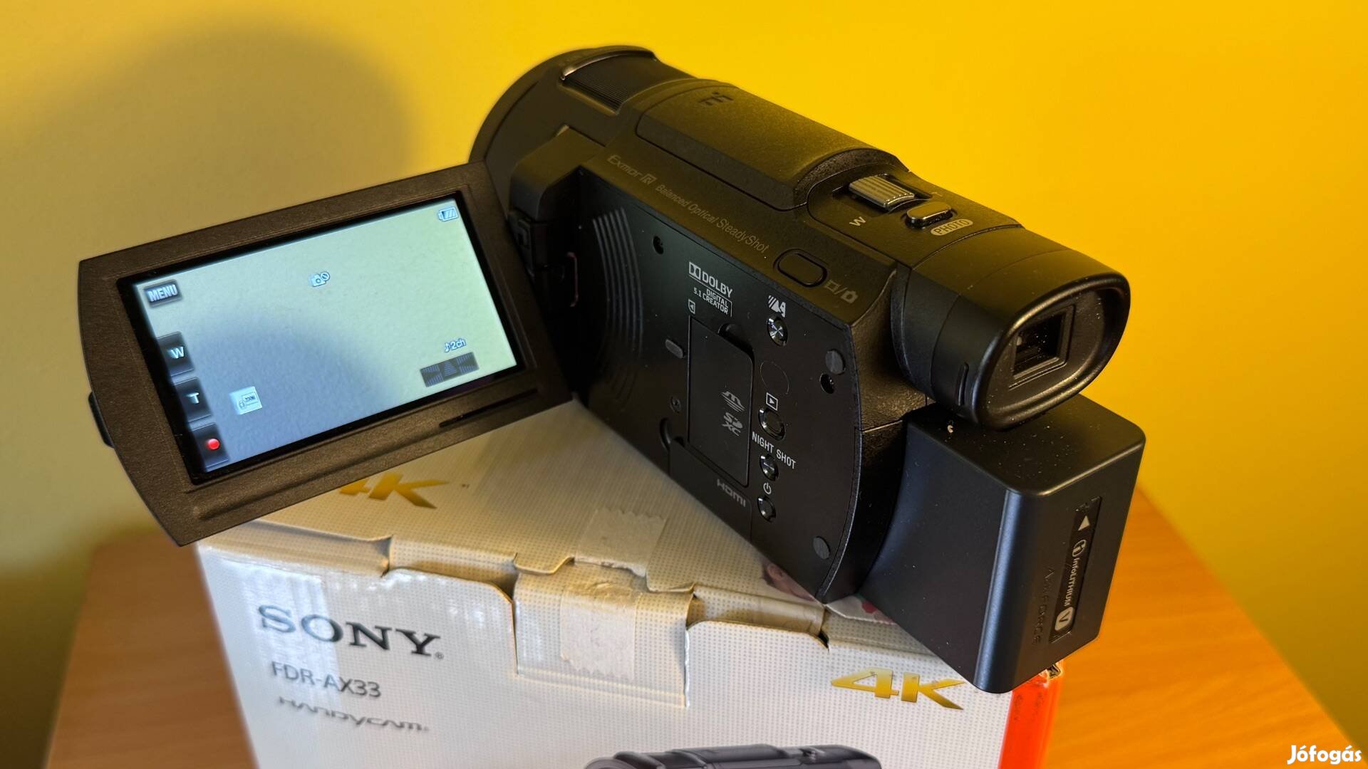 Sony FDR AX33 videokamera