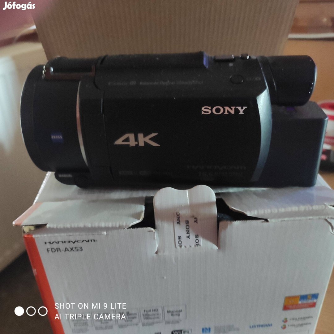 Sony FDR-AX53 Új videó kamera eladó