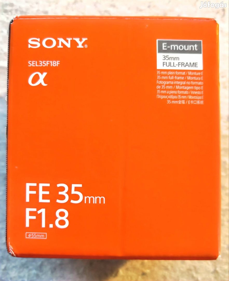 Sony FE 35mm F1.8 Objektív