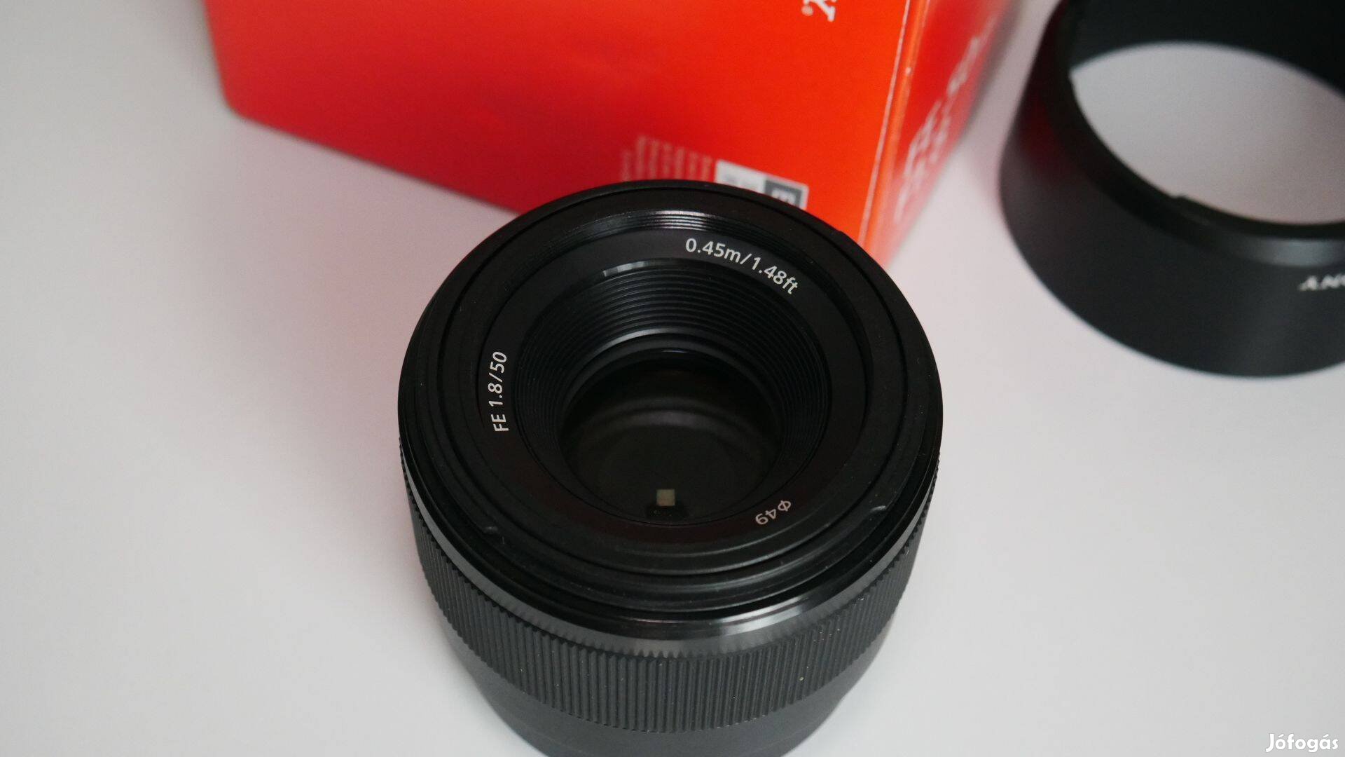 Sony FE 50mm f/1.8 objektív