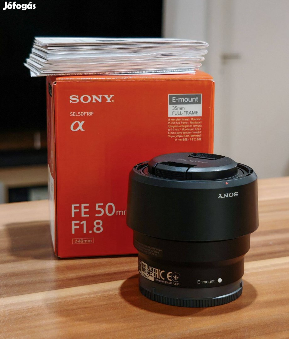 Sony FE 50mm f/1.8 objektív (SEL50F18F)