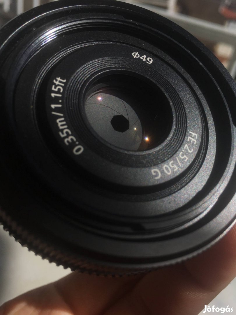 Sony FE 50mm f/2.5 G objektív