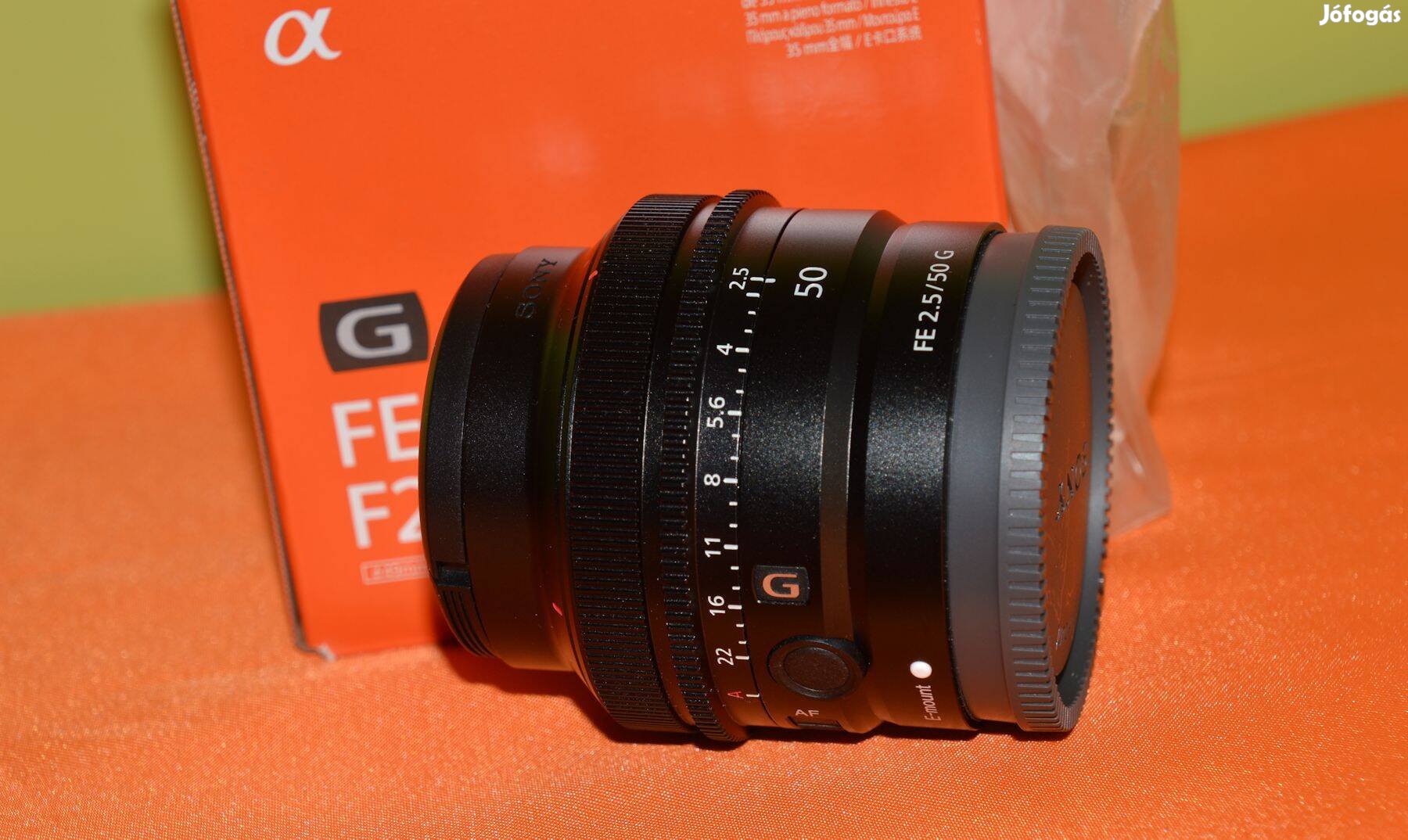 Sony FE 50mm f/2.5 G objektív (Új)