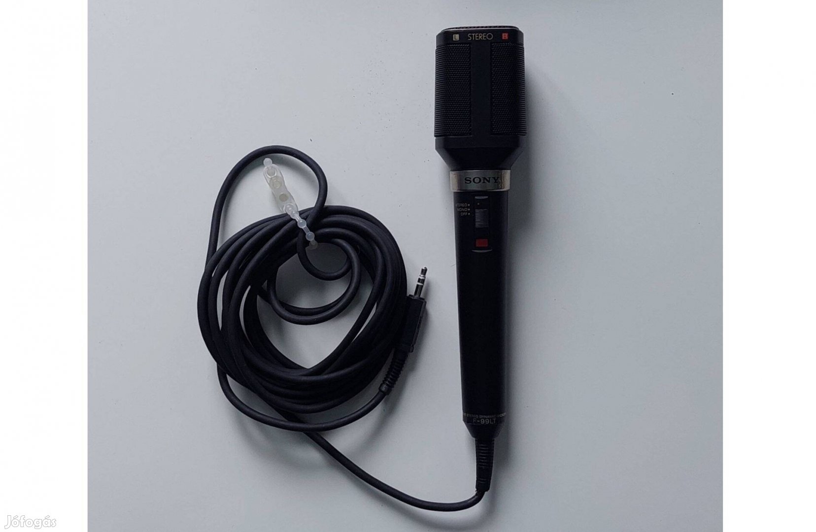 Sony F-99LT STEREO Dynamic Microphone Sztereó Mikrofon MADE IN Japan