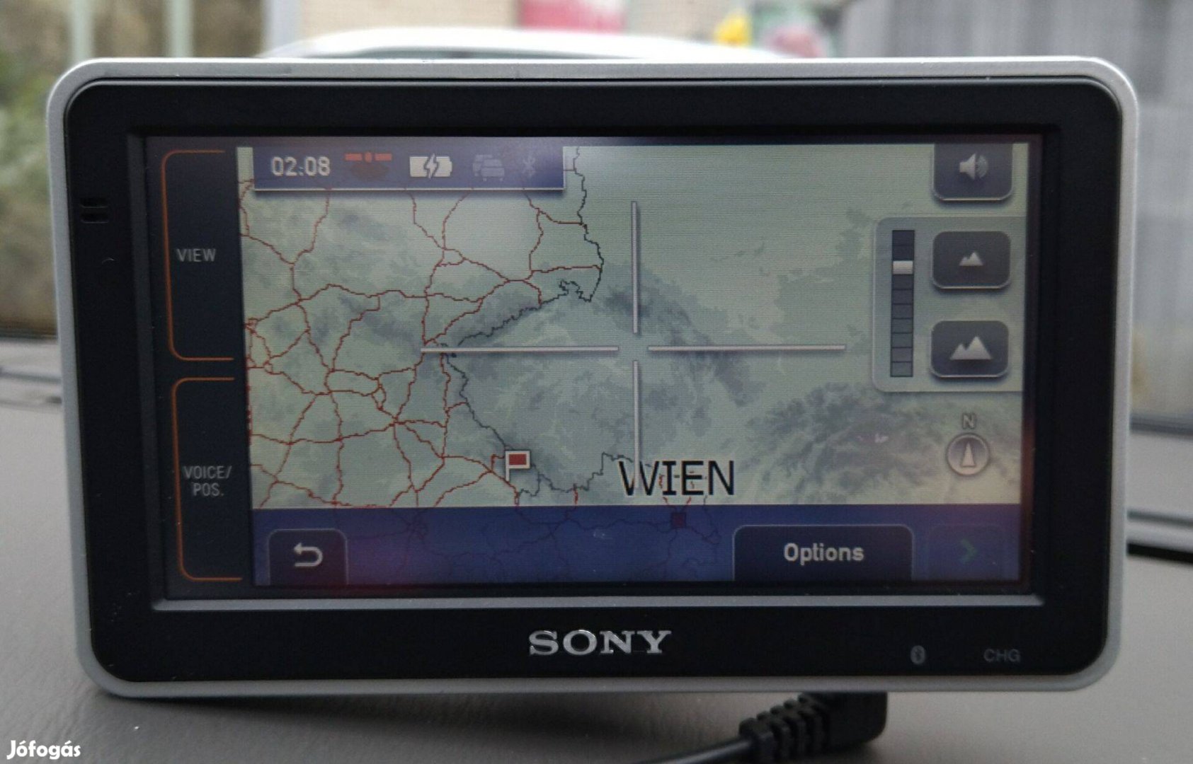 Sony GPS Nav-U-GPS NV-U93TW tartozékokkal Nyugat-Európa Térképpel