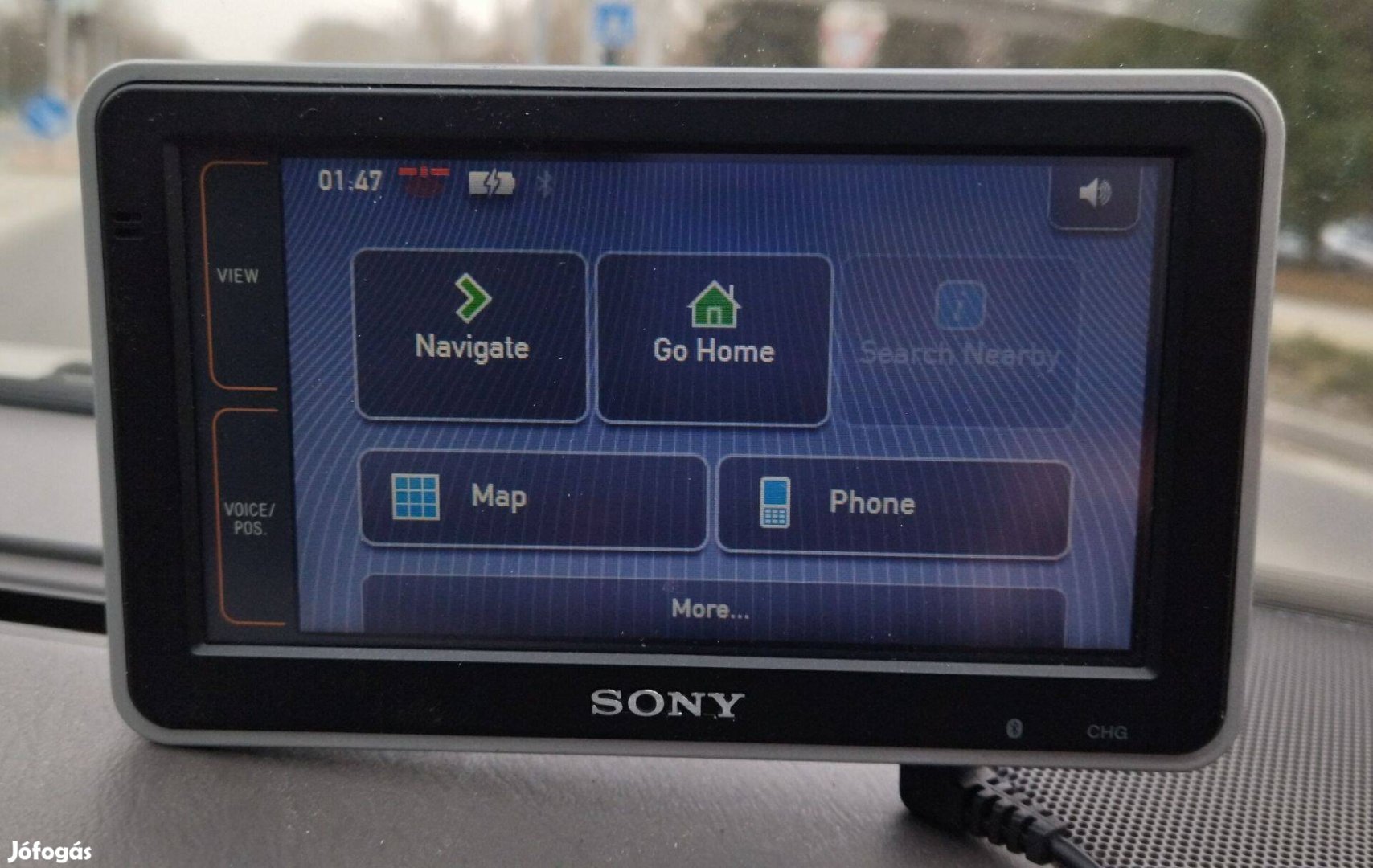 Sony GPS Nav-U-GPS NV-U93TW tartozékokkal Nyugat-Európa