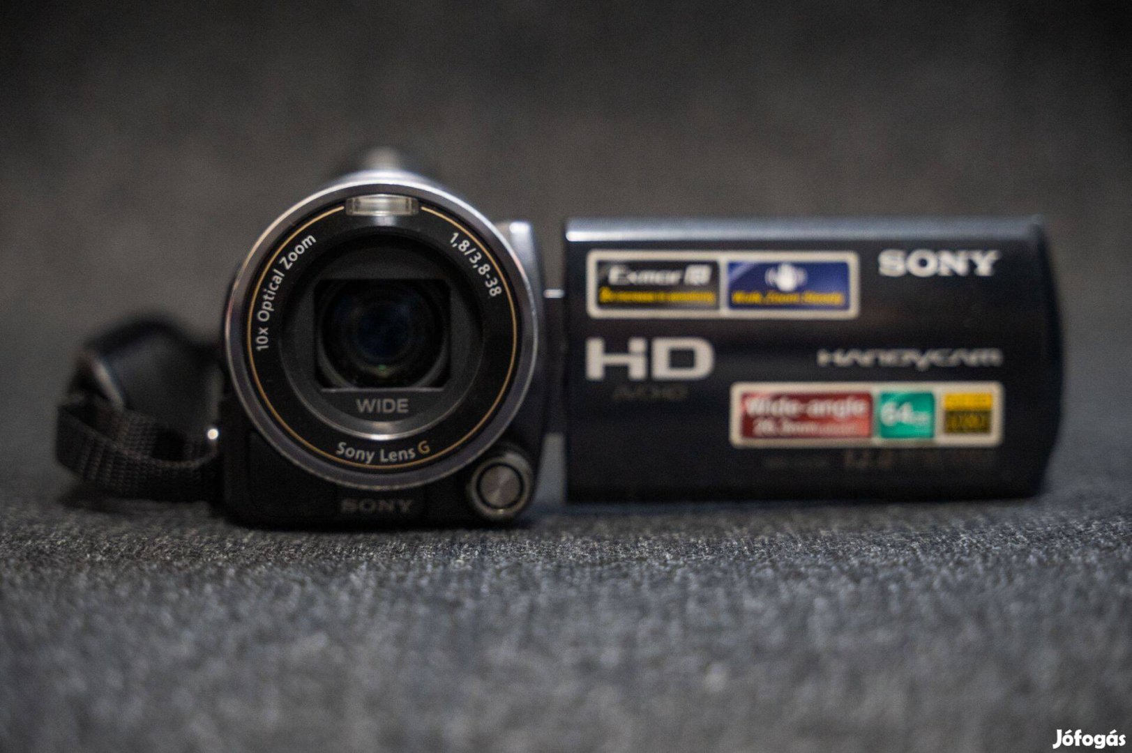 Sony HDR CX-550 Full HD videókamera 5.1 hanggal