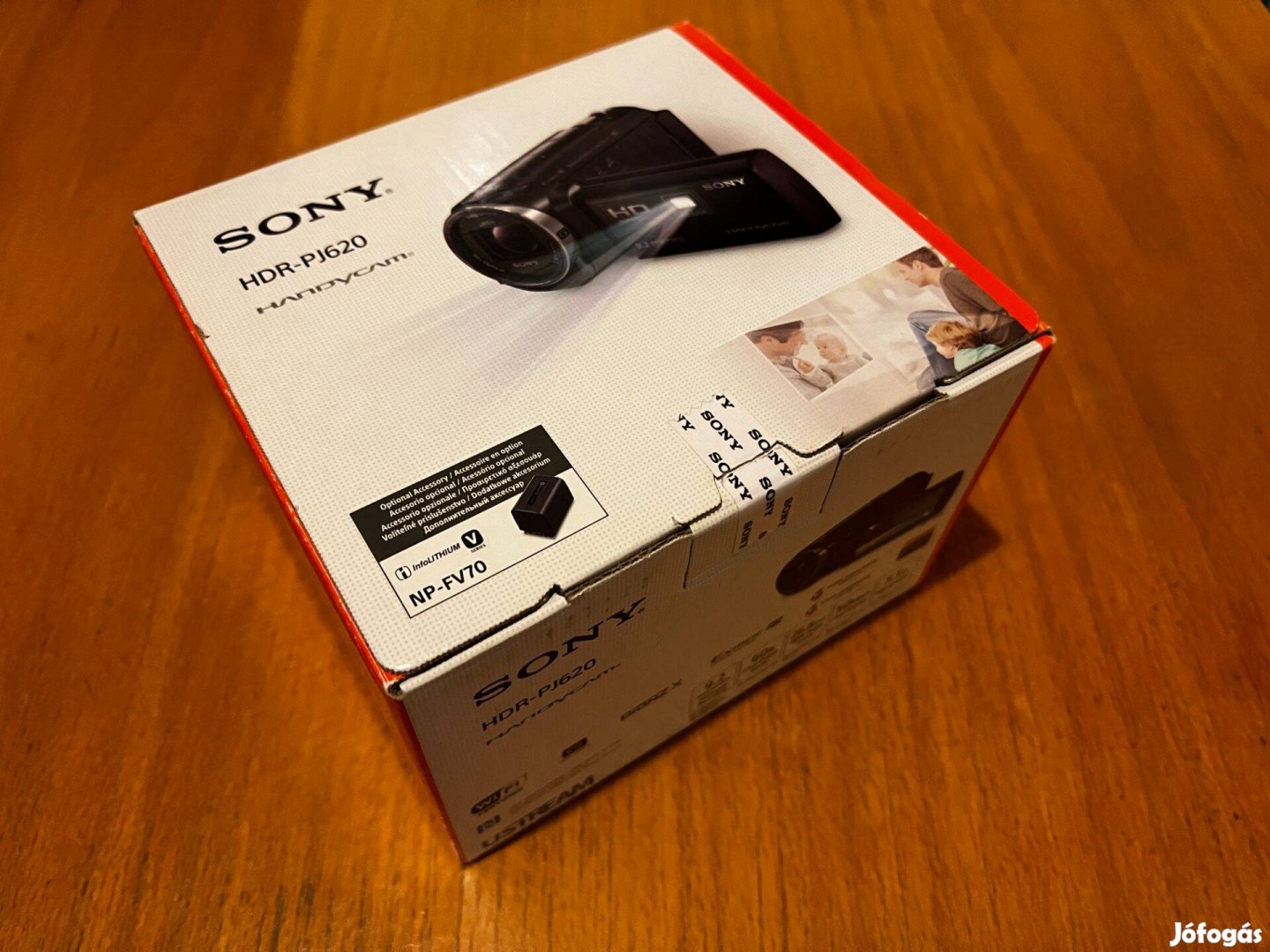 Sony HDR-PJ620 Handycam, kamera akár vlogoláshoz