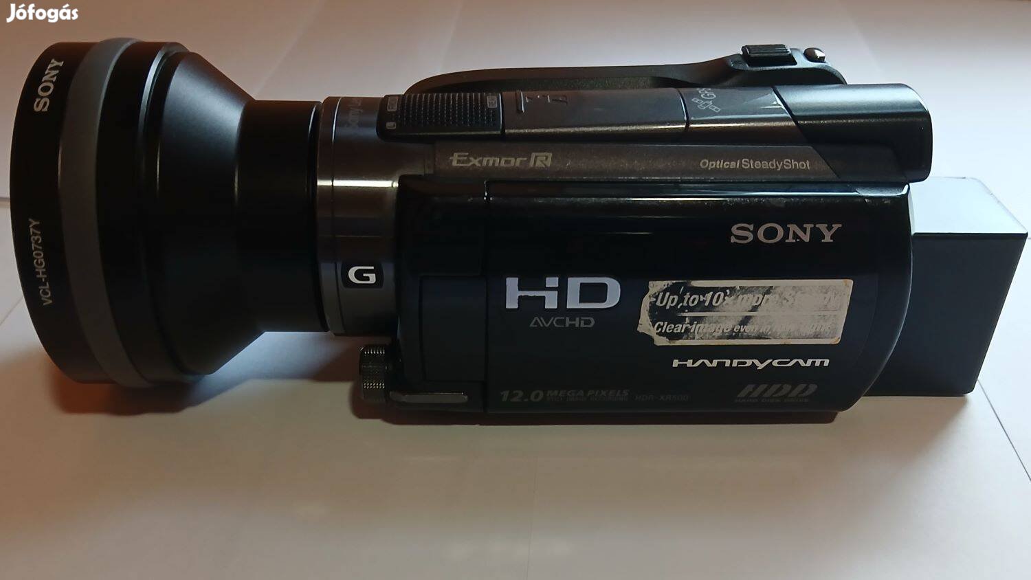 Sony HDR-XR 500 Full HD videókamera rengeteg kiegészítővel