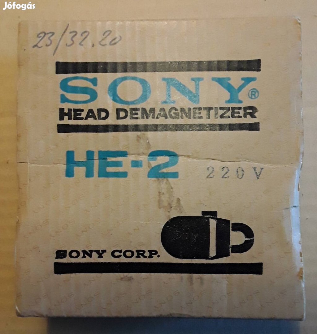 Sony HE-2 orsós és kazettás magnó fej demagnetizáló