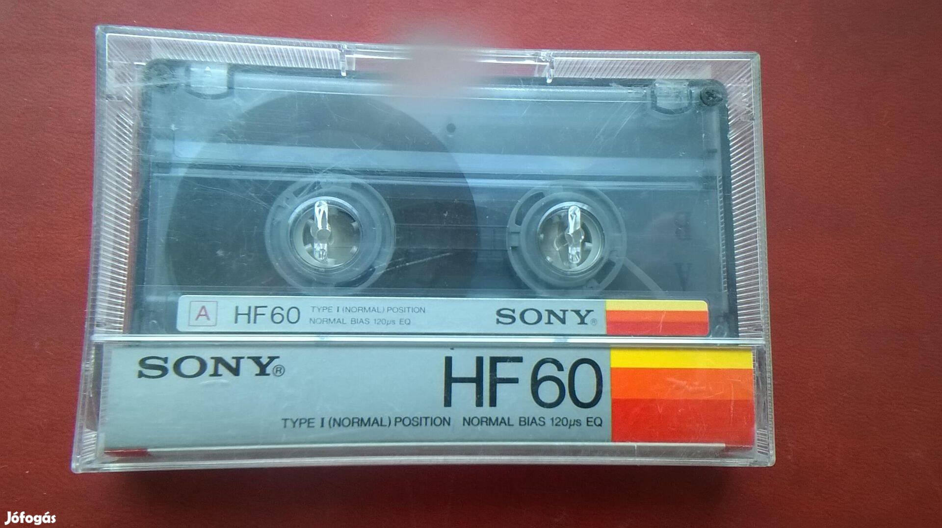 Sony HF 60 retro hang kazetta , gyűjtői állapot