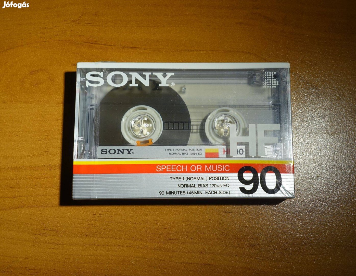 Sony HF 90 bontatlan normál kazetta 1986 deck