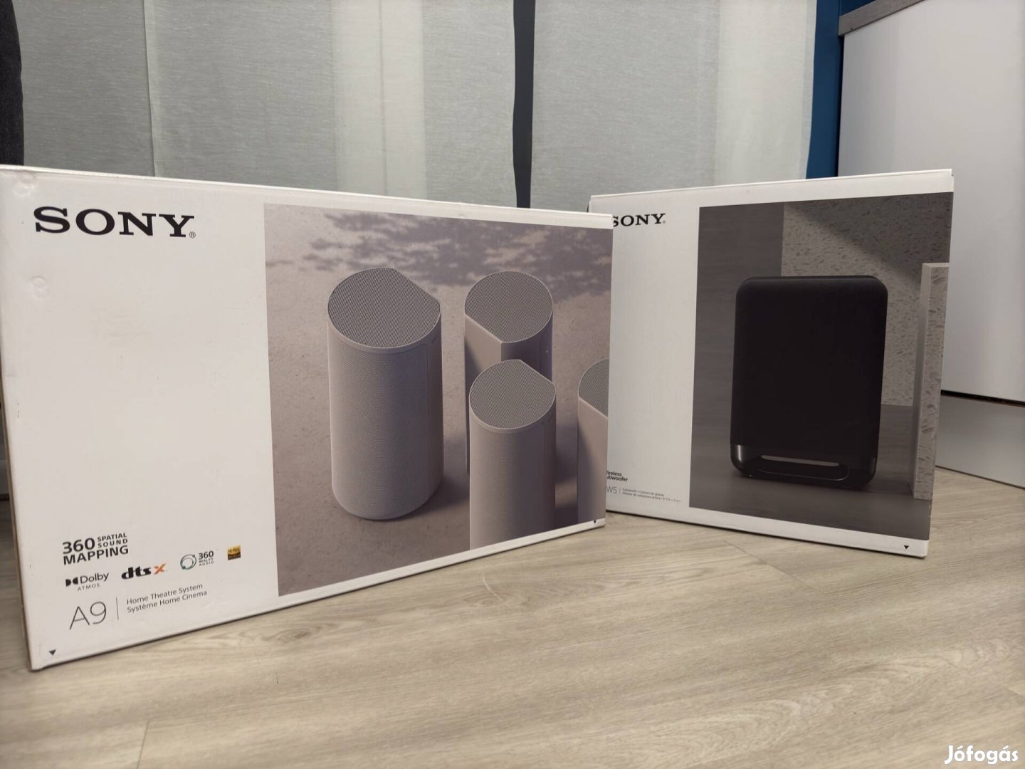 Sony HT-A9 + SA-SW5 Dolby Atmos házimozi rendszer