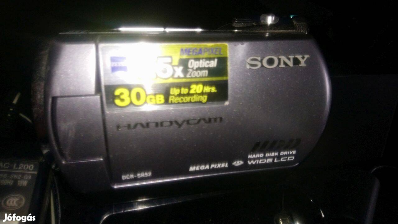 Sony Handycam HDD DCR-SR52 eladó