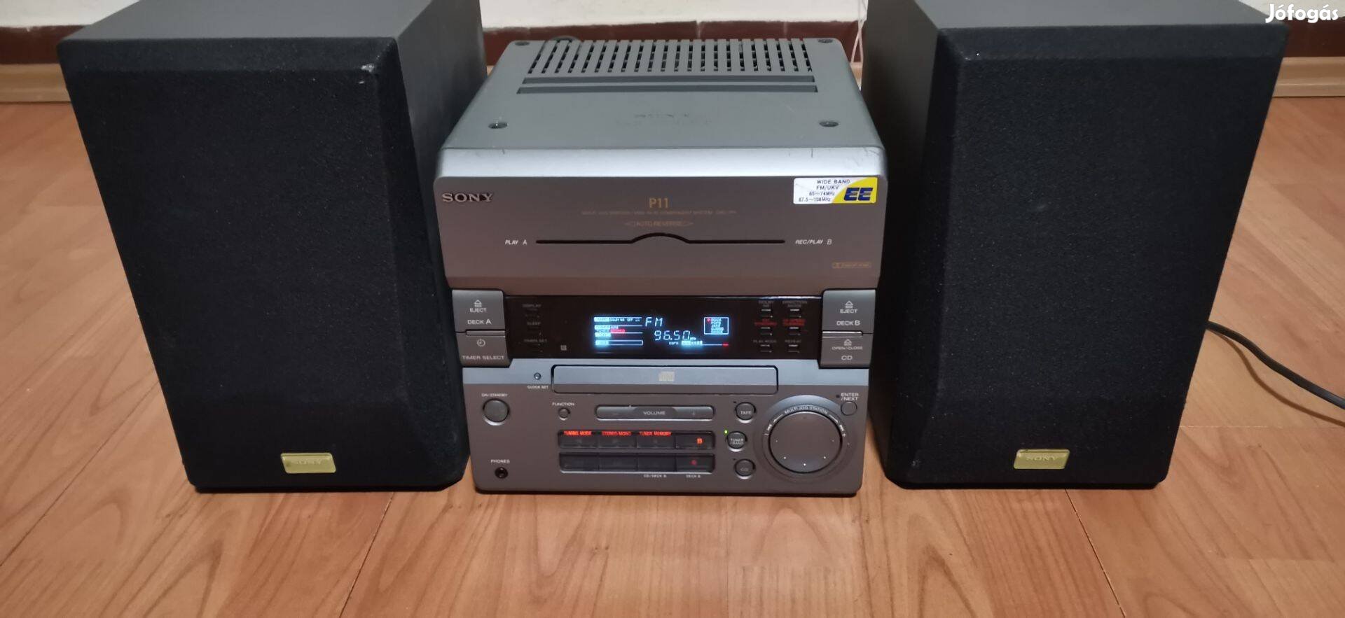 Sony Hcd-H11 hifi minihifi aux olvass