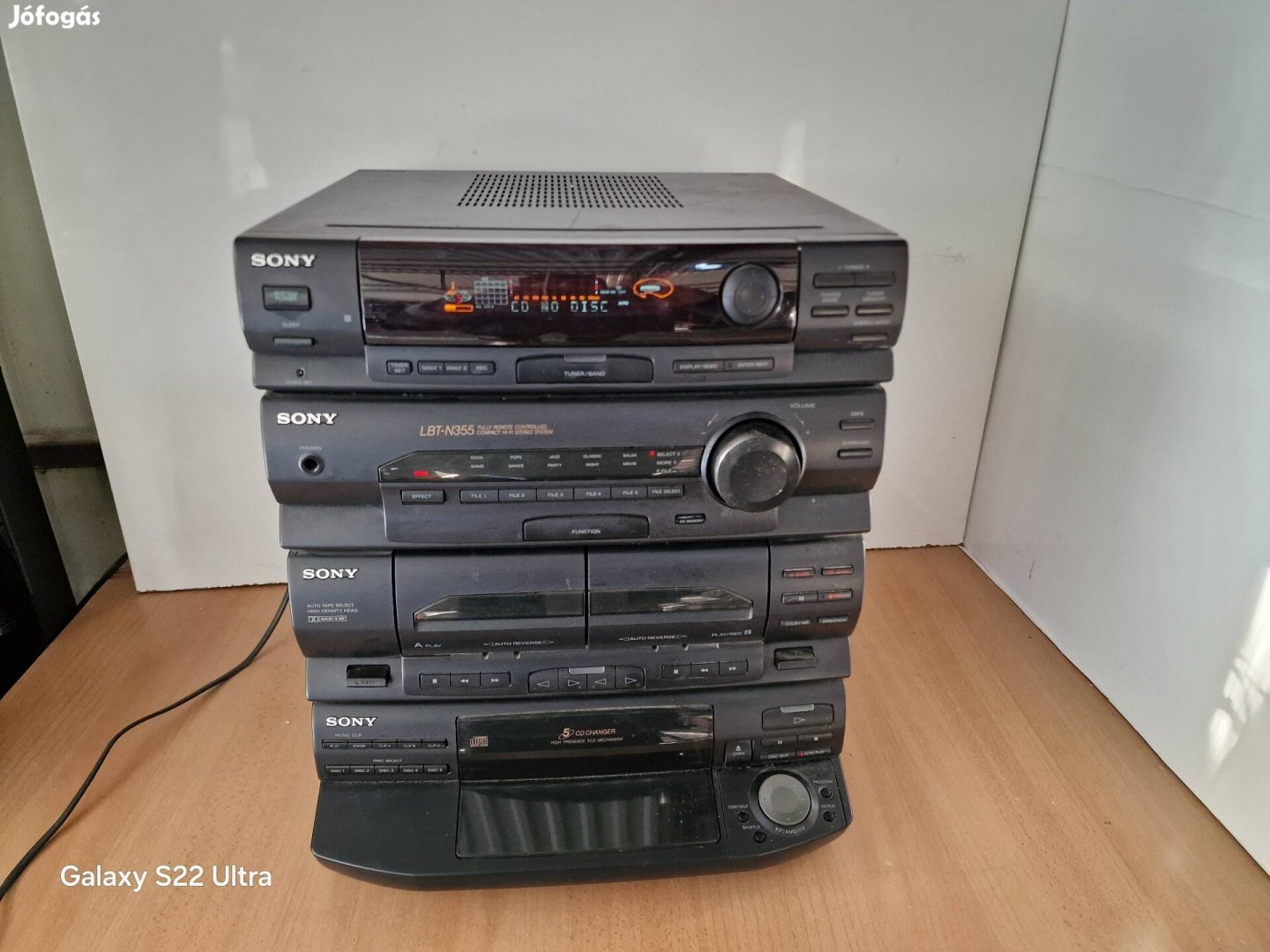 Sony Hcd-N355 hibás hifi torony 