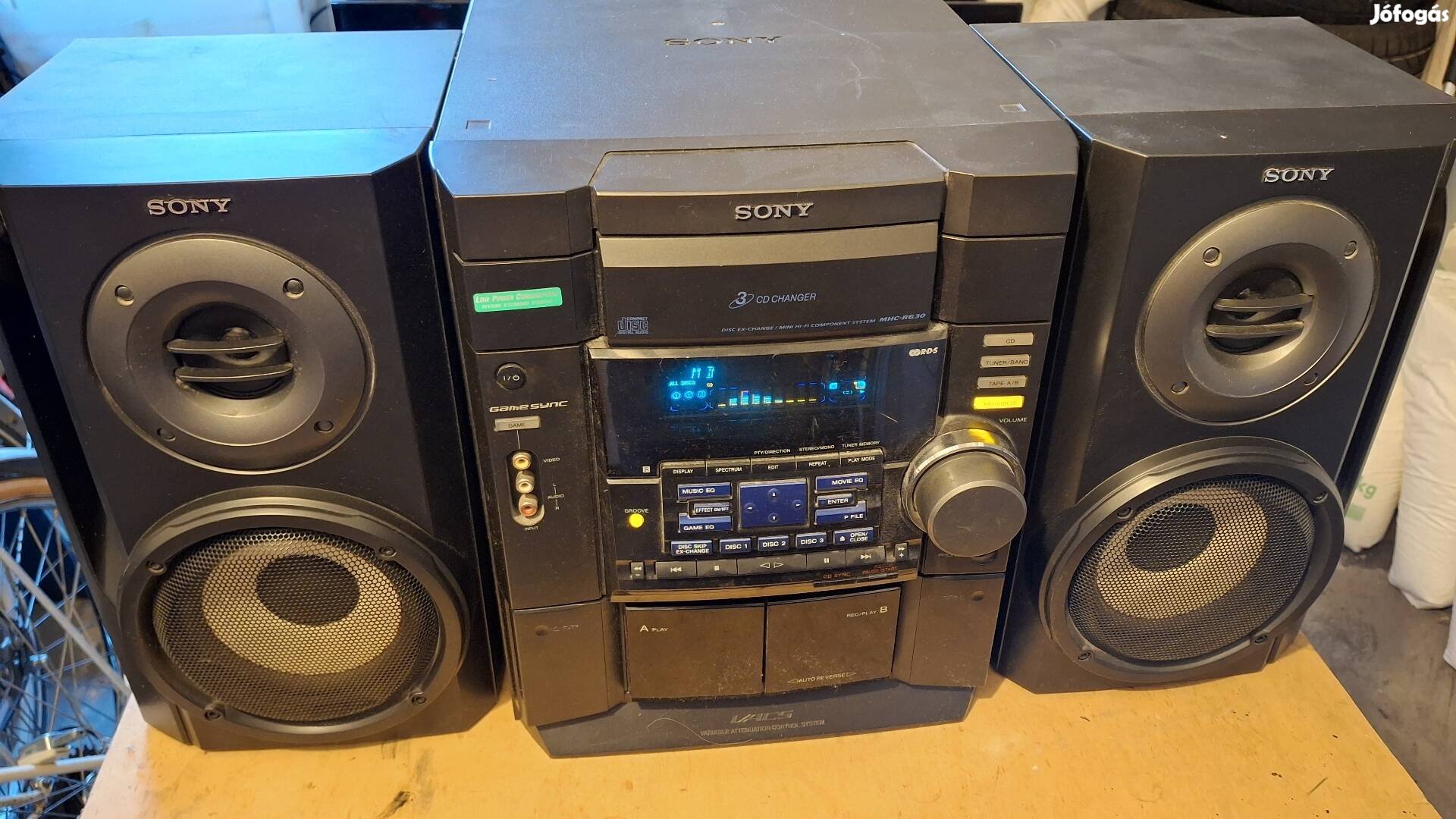 Sony Hcd-RG30 Hifi Nagyon jó hang!