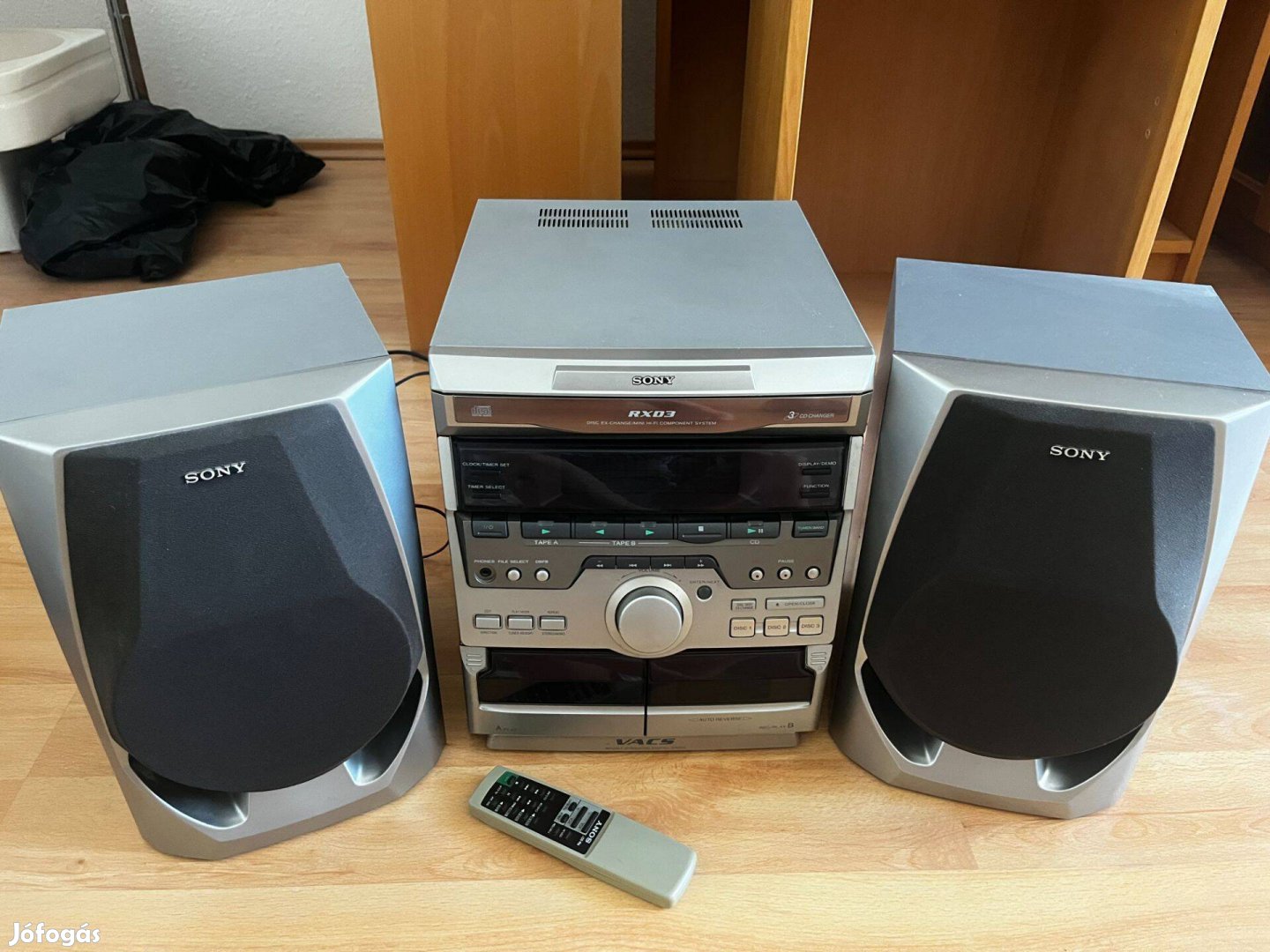 Sony Hcd-RXD3 hifi center eladó