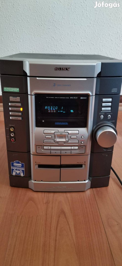 Sony Hcd- RG33 hifi minihifi hangfal táv. nélkül, olvass