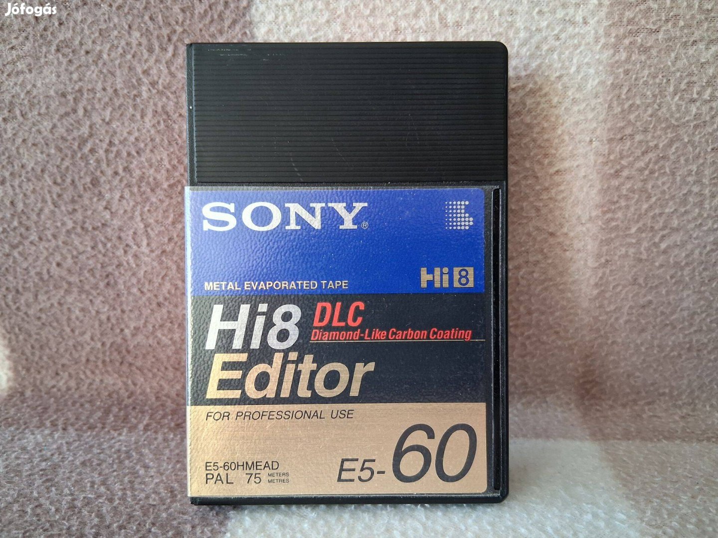 Sony Hi8 DLC Editor E5-60Hmead professzionális videókazeta