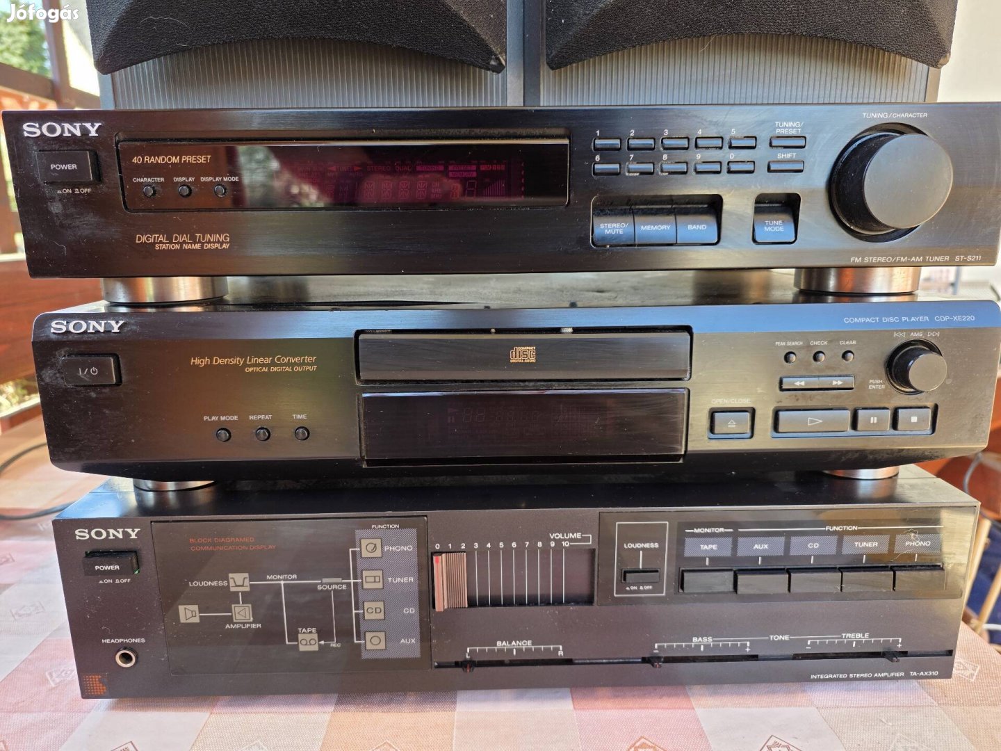 Sony Hi-fi eladó Foglalva