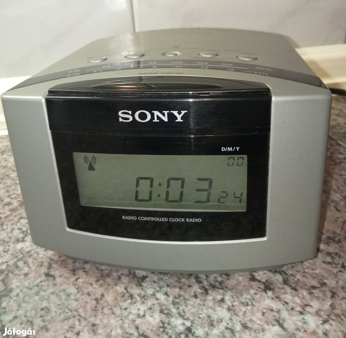 Sony ICF-C50 rádióvezérlésű órás rádió