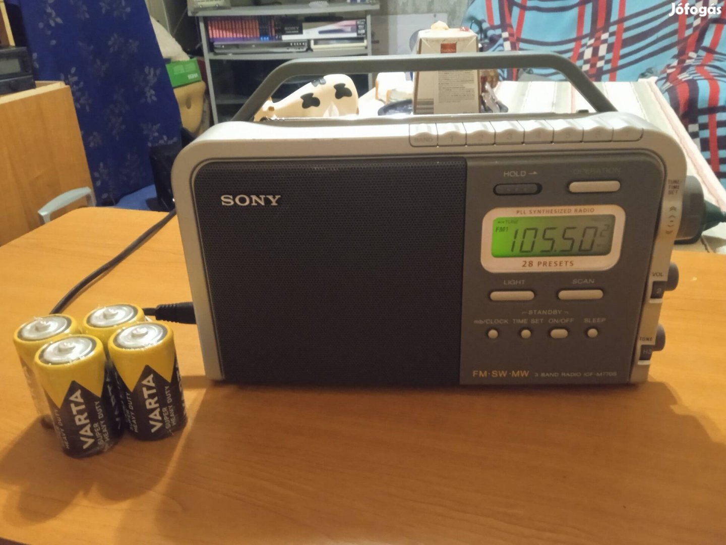 Sony ICF-M770S  Vilagvevo radio