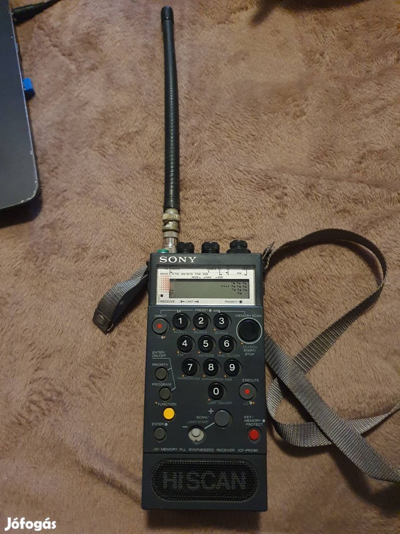 Sony ICF-Pro80 amatőr radio