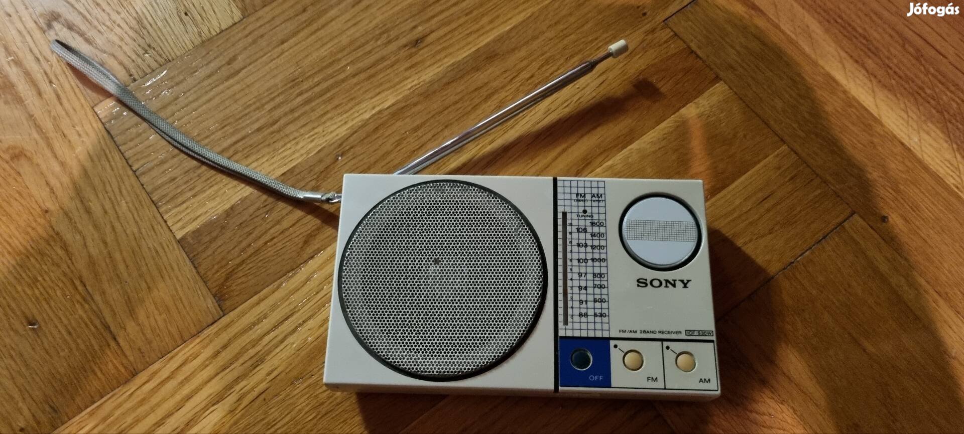 Sony ICF-S30W rádió hibás