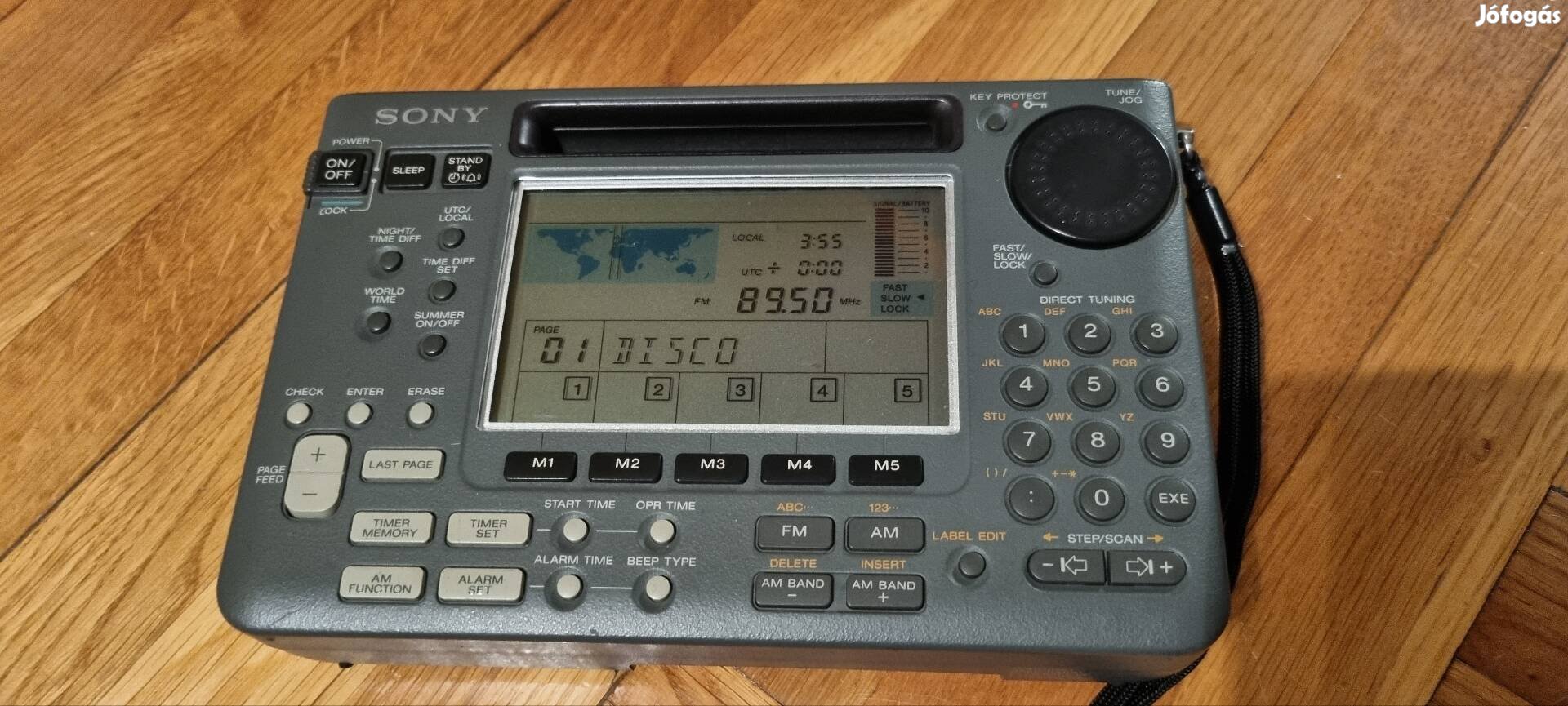 Sony ICF-SW55 világvevő rádió