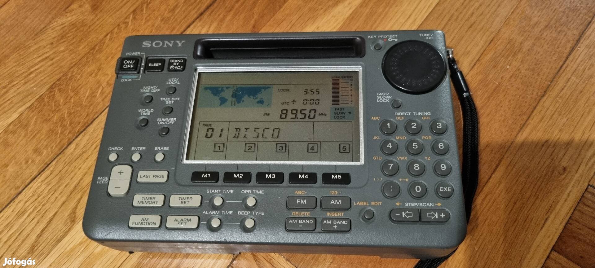 Sony ICF-SW55 világvevő rádió 