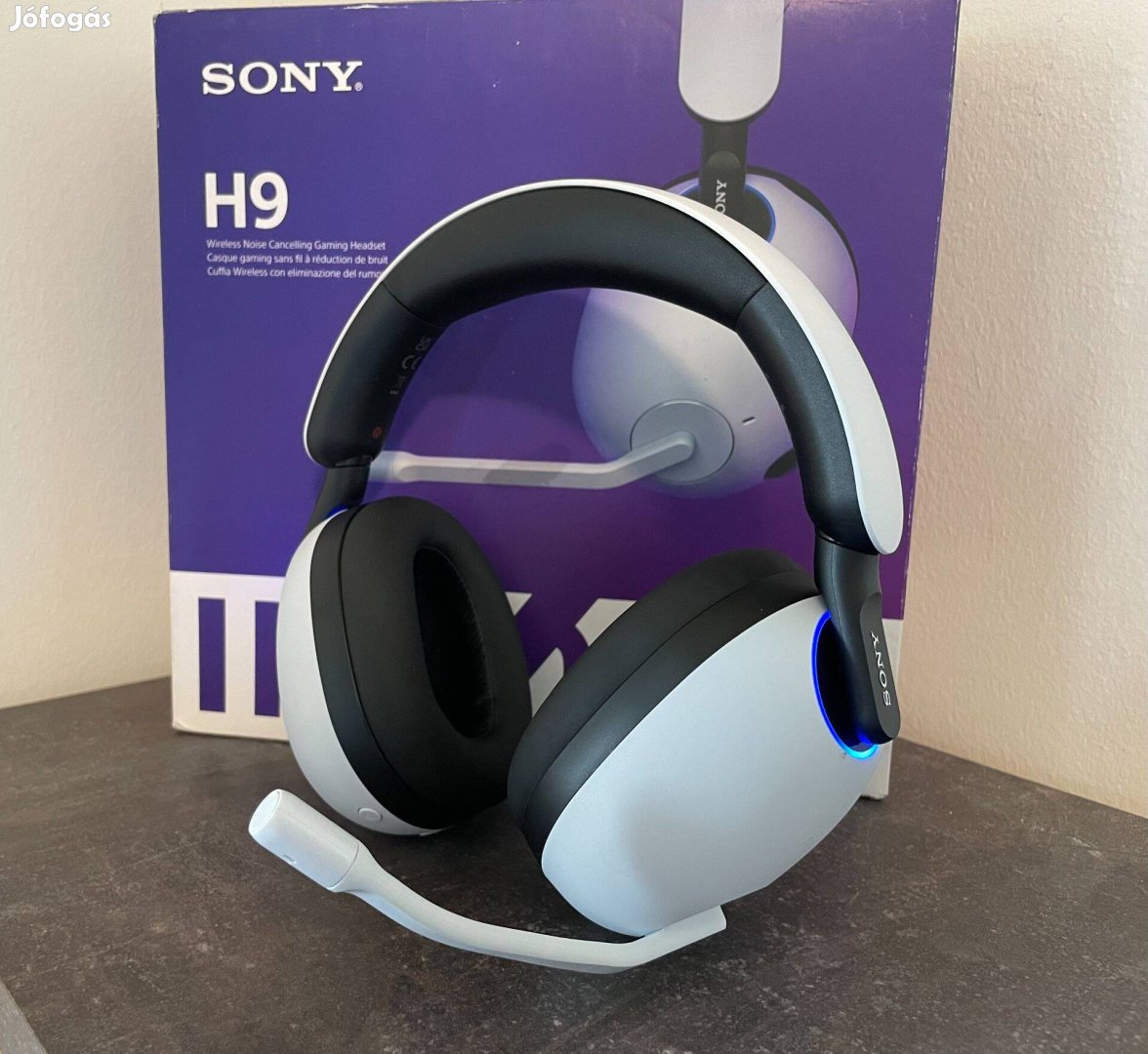 Sony Insone H9 Gamer fejhallgató mikrofonnal, vezeték nélküli / Száml