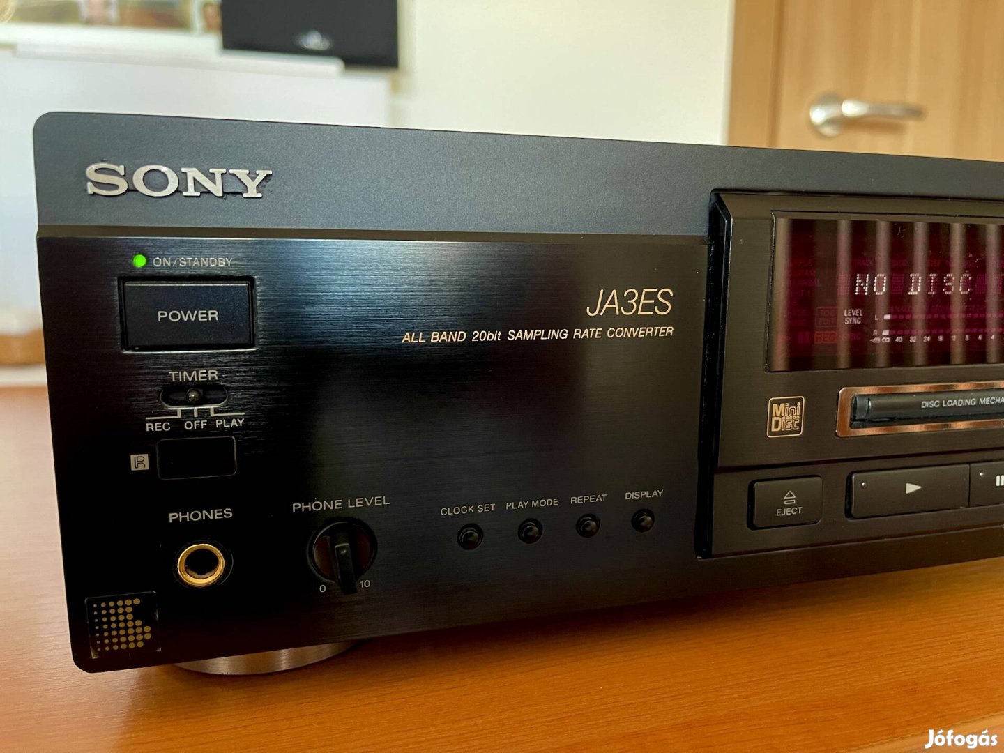 Sony JA 3 Es Minidisc lejátszó