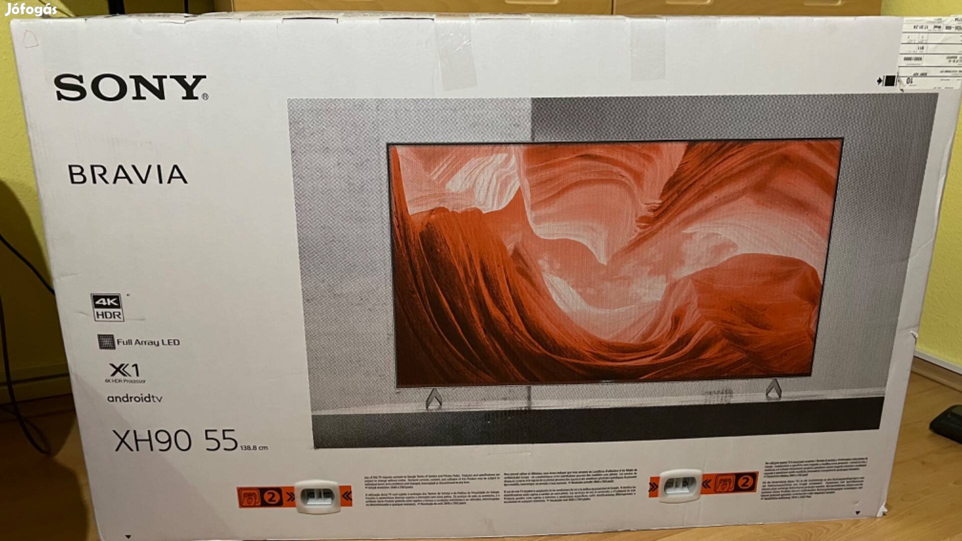 Sony KD-55Xh9096 139cm 4K HDR Dolby Vision új bontatlan dobozos