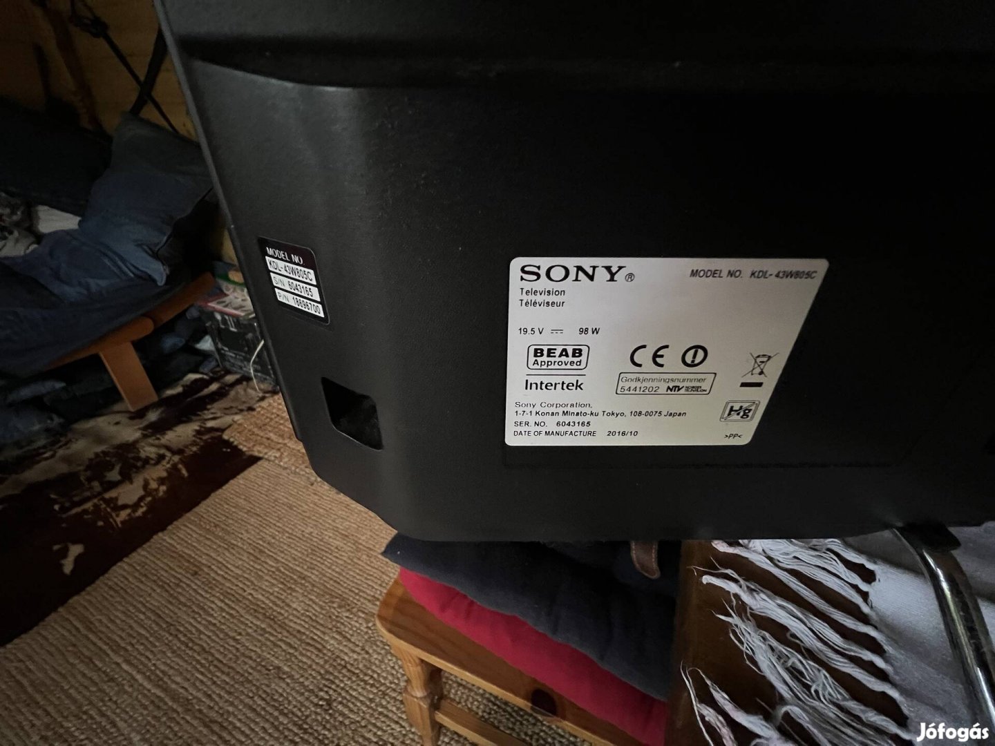 Sony Kdl 43W 805C