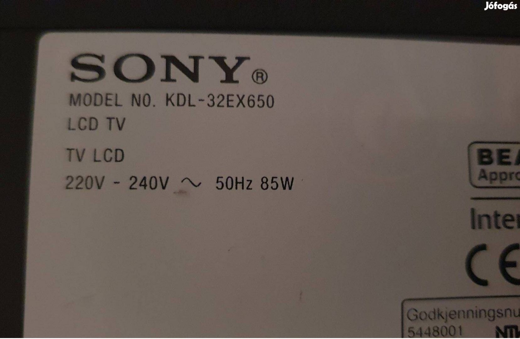 Sony LED tv Tcon,wifi panel Kdl-32EX650 Kdl-32EX550