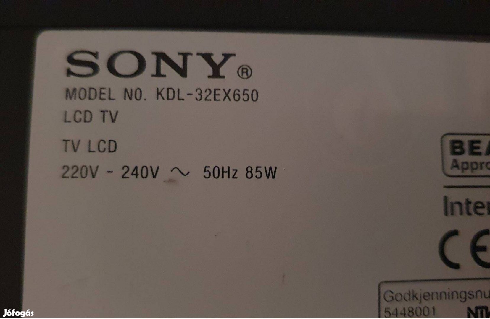 Sony LED tv Tcon,wifi panel Kdl-32EX650 Kdl-32EX550