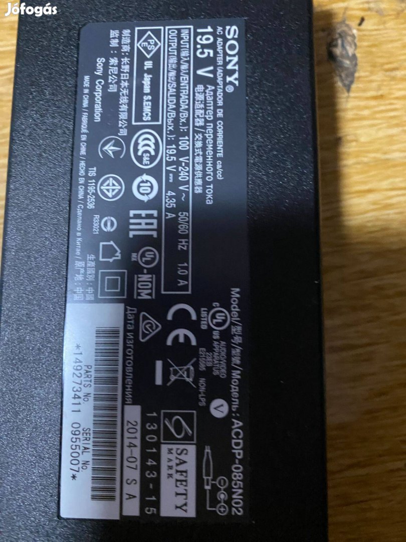 Sony Led TV táp Acdpa-085N02