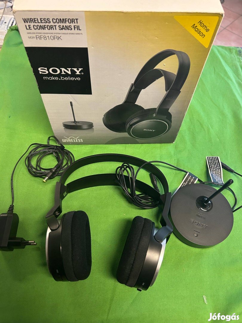 Sony MDR-RF811RK Rádiófrekvenciás vezeték nélküli fejhallgató